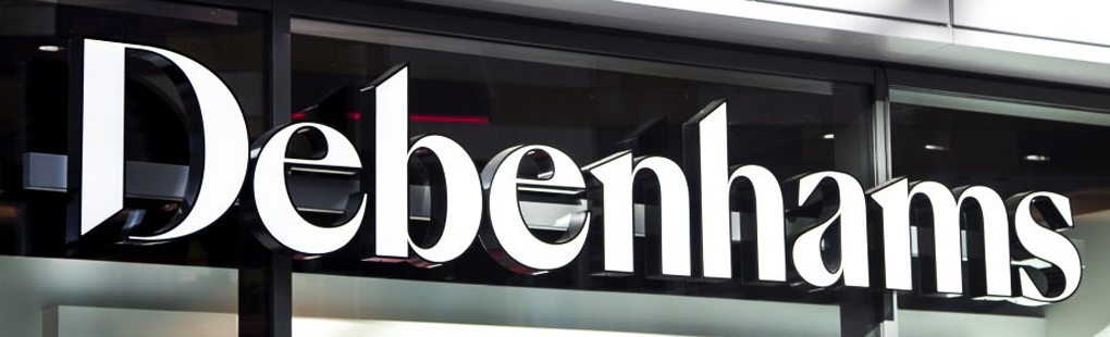 Debenhams New Logo and Branding 2018 - Darius Bajina Personal Portfolio